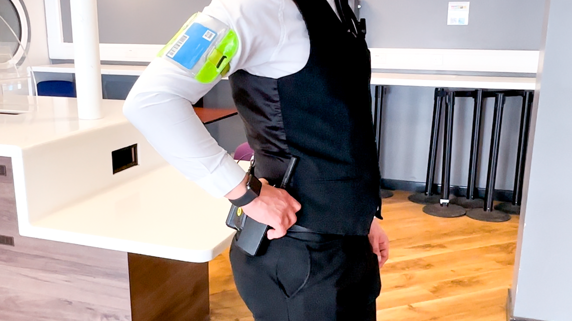 Concierge Male with Equipment